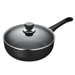 Scanpan Classic Sauterpande Høj Kant Med Glaslåg 26 Cm