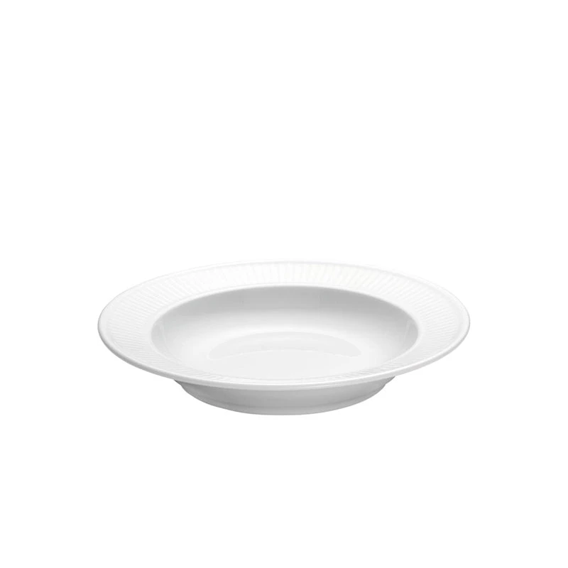 Pillivuyt Plissé Dyb Tallerken 22 Cm