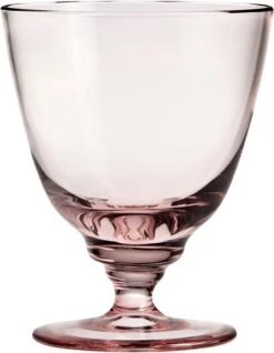 Holmegaard Flow Glas På Fod Rosa 35 Cl