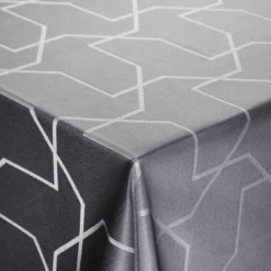 Nordisk Tekstil Damask Dug Metric 140x220 Cm Grå