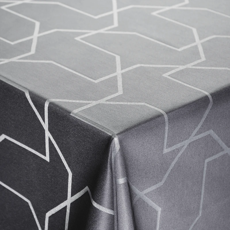 Nordisk Tekstil Damask Dug Metric 140x220 Cm Grå