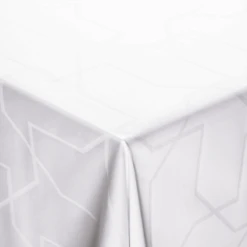 Nordisk Tekstil Damask Dug Metric 140x220 Cm Hvid