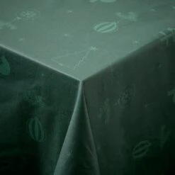 Nordisk Tekstil Dug Juletid Grøn 140 X 270 Cm