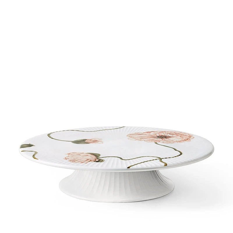 Kähler Hammershøi Poppy Kagefad Hvid Kagefad Ø30 Cm