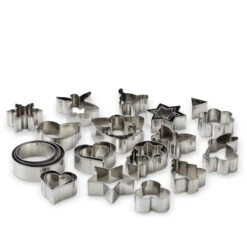 Royal Udstiksforme Rustfrit Stål 25 Stk. Assorteret