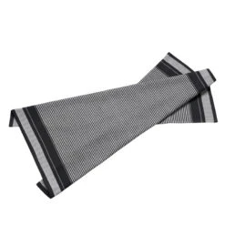 Bastian Tekstiler Jumbo Viskestykke Sort/natur 80x60 Cm