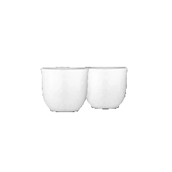 Lyngby Porcelæn Rhombe Æggebæger 2 Stk.