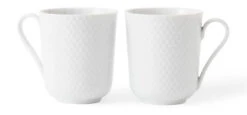 Lyngby Porcelæn Rhombe Krus 2 Stk 33 Cl