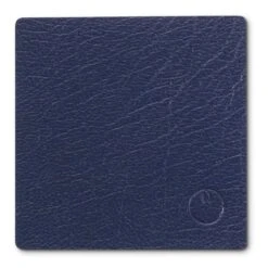 Noort Square Firkantet Glasbrik Mat Blå