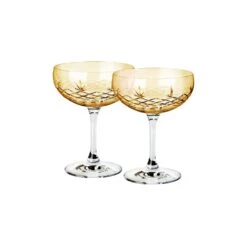 Frederik Bagger Crispy Citrine Gatsby Champagneglas 2 Stk