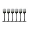 Lyngby Glas Snapseglas Grå 6 Stk 5 Cl