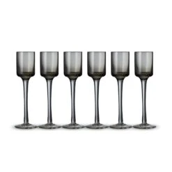 Lyngby Glas Snapseglas Grå 6 Stk 5 Cl
