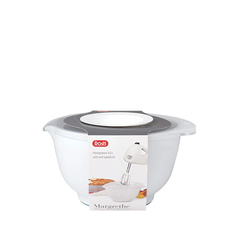 Rosti Margrethe Skål Med Låg Hvid 3,0 Liter