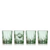 Lyngby Glas Sorrento Whiskyglas Grøn 32 Cl 4 Stk.