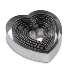 Blomsterbergs Udstikkersæt Hjerte 9 Stk.