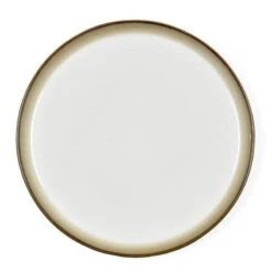 Bitz Gastro Flad Tallerken 27 Cm Grå/ Creme