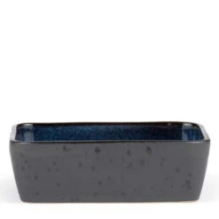 Bitz Fad Rektangulær 19x14 Cm Sort/mørkblå