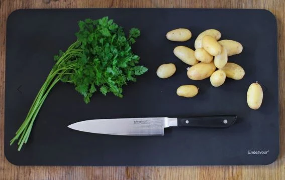 Endeavour Skærebræt - Large - Sort - Billede 2