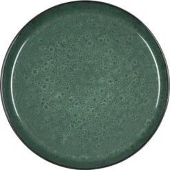 Bitz Gastro Middagstallerken Ø27 Sort/grøn